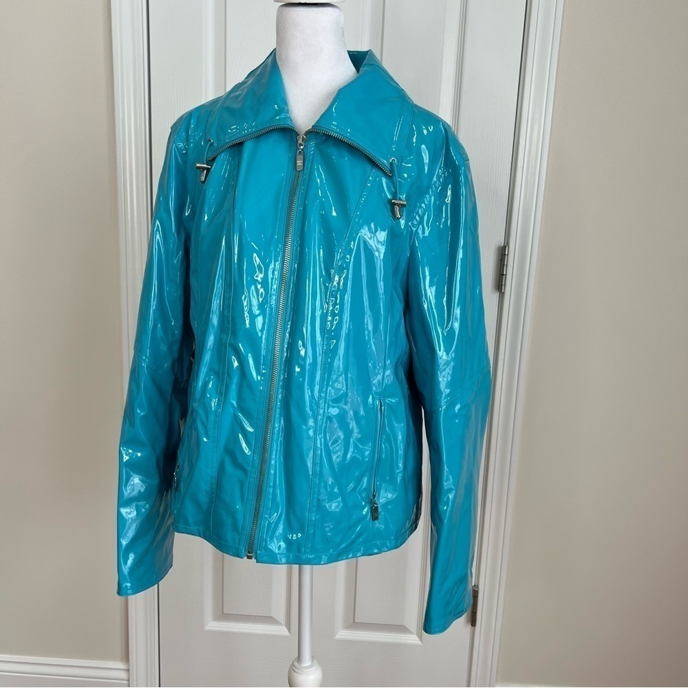 Pamela McCoy vintage Latex jacket.
